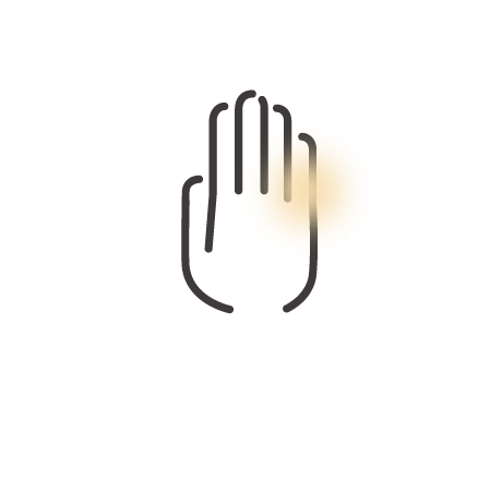 手